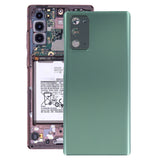 For Samsung Galaxy Note20 Battery Back Cover with Camera Lens Frame, For Samsung Galaxy Note20(with Camera Cover)