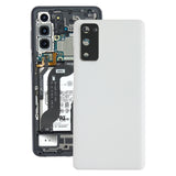 For Samsung Galaxy S20 FE Battery Back Cover with Camera Lens Frame, For Samsung Galaxy S20 FE(with Camera Cover)