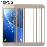 For Samsung Galaxy J7 (2016), J710F, J710FN, J710M/MN, J7108 10pcs Front Screen Outer Glass Lens , For Samsung Galaxy J7 (2016)