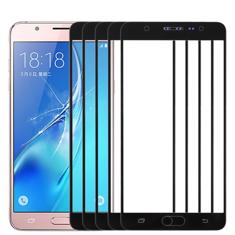 For Samsung Galaxy J7 Max 10pcs Front Screen Outer Glass Lens , For Samsung Galaxy J7 Max