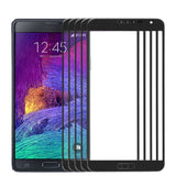 For Samsung Galaxy Note 4 / N910  10pcs Front Screen Outer Glass Lens , For Samsung Galaxy Note 4