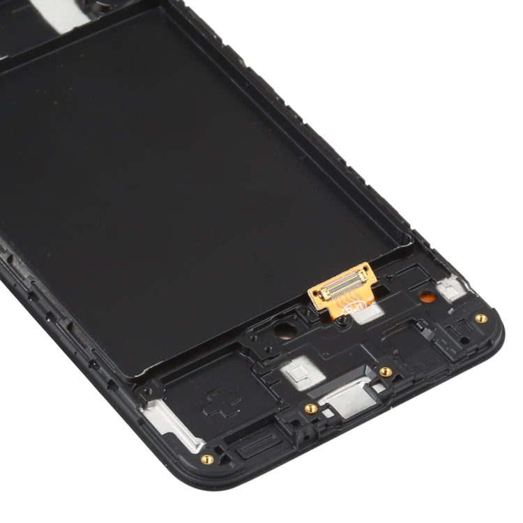 6.36 inch OLED Material LCD Screen and Digitizer Full Assembly with Frame for Samsung Galaxy A50 SM-A505, For Samsung Galaxy A50 (6.36 inch OLED)