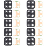 For Samsung Galaxy M12 SM-M127 10pcs Back Camera Lens, For Samsung Galaxy M12