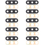 For Samsung Galaxy M01 SM-M015 10pcs Back Camera Lens, For Samsung Galaxy M01