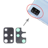 For Samsung Galaxy A71 5G SM-A716 10pcs Back Camera Lens, For Samsung Galaxy A71 5G
