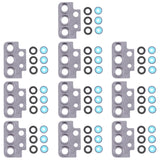 For Samsung Galaxy A52 5G SM-A526 10pcs Camera Lens Cover, For Samsung Galaxy A52 5G