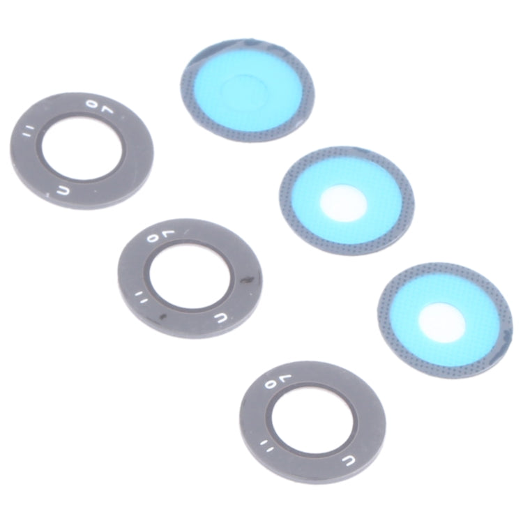 For Samsung Galaxy A72 SM-A725 10pcs Back Camera Lens, For Samsung Galaxy A72