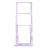 For Samsung Galaxy A22 SM-A225 SIM Card Tray + SIM Card Tray + Micro SD Card Tray, For Samsung Galaxy A22