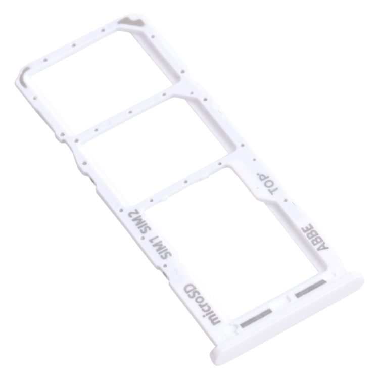 For Samsung Galaxy A22 SM-A225 SIM Card Tray + SIM Card Tray + Micro SD Card Tray, For Samsung Galaxy A22