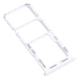 For Samsung Galaxy A22 SM-A225 SIM Card Tray + SIM Card Tray + Micro SD Card Tray, For Samsung Galaxy A22