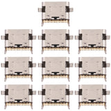 10pcs Charging Port Connector for Samsung Galaxy A22 5G SM-A226B, SM-A226B/DS, SM-A226B/DSN, For Samsung Galaxy A22 5G