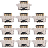 10pcs Charging Port Connector for Samsung Galaxy A02s SM-A025F, SM-A025F/DS, SM-A025G, SM-A025G/DS, SM-A025M, SM-A025M/DS, SM-A025U, For Samsung Galaxy A02s