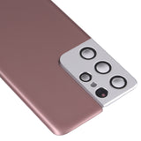For Samsung Galaxy S21 Ultra 5G Battery Back Cover with Camera Lens Frame, For Samsung Galaxy S21 Ultra 5G(with Camera Cover)