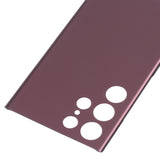 For Samsung Galaxy S22 Ultra Battery Back Cover , For Samsung Galaxy S22 Ultra(Dark Red), For Samsung Galaxy S22 Ultra