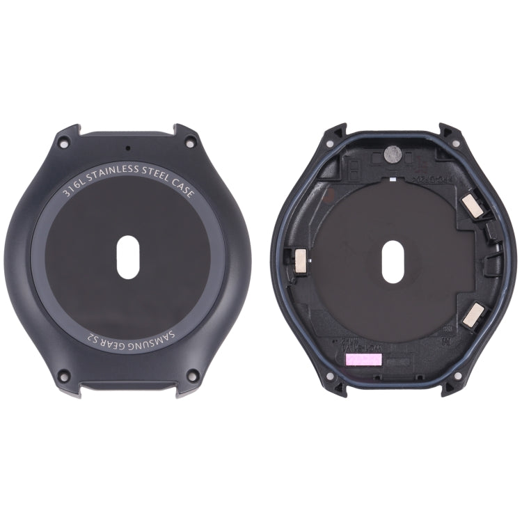 Rear Housing Cover with Glass Lens For Samsung Gear S2 SM-R720, SM-R720 (Black), SM-R720 (White)
