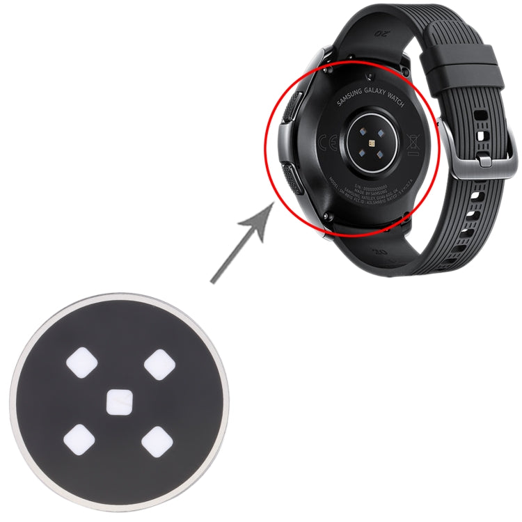Heart-rate Sensor Glass Lens Cover For Samsung Galaxy Watch SM-R800/R810, SM-R800/R810
