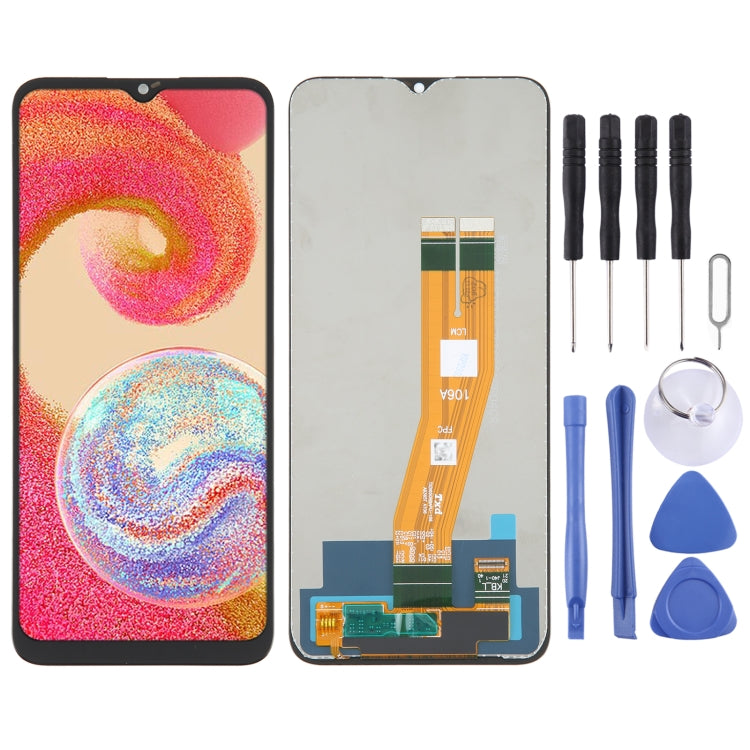 PLS Original  LCD Screen for Samsung Galaxy A04E SM-A042 with Digitizer Full Assembly, For Samsung Galaxy A04E(Original)