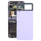 For Samsung Galaxy Z Flip4 SM-F721B Battery Back Cover with Camera Lens Cover, For Samsung Galaxy Z Flip4