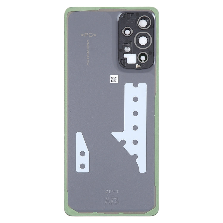 For Samsung Galaxy A73 5G SM-A736B Original Battery Back Cover with Camera Lens Frame, For Samsung Galaxy A73 5G(Original)