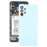For Samsung Galaxy A73 5G SM-A736B Original Battery Back Cover with Camera Lens Frame, For Samsung Galaxy A73 5G(Original)