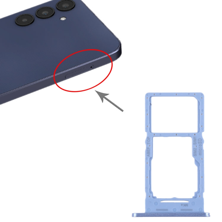 For Samsung Galaxy A25 5G SM-A256B Original SIM Card Tray + SIM Card Tray / Micro SD Card Tray, For Samsung Galaxy A25 5G