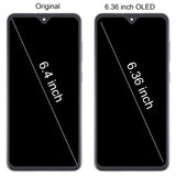 For Samsung Galaxy S21 FE 5G SM-G990B 6.36 inch OLED LCD Screen Digitizer Full Assembly with Frame, For Samsung Galaxy S21 FE 5G 6.36 inch (EU Version OLED)