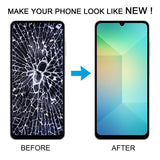 For Samsung Galaxy A06 SM-A065F Original LCD Screen Digitizer Full Assembly with Frame, For Samsung Galaxy A06(Original)