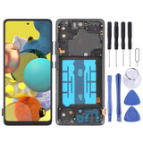For Samsung Galaxy A51 5G SM-A516 6.43 inch OLED LCD Screen Digitizer Full Assembly with Frame, For Samsung Galaxy A51 5G 6.43 inch