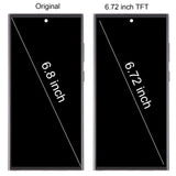 For Samsung Galaxy S23 Ultra SM-S918B 6.72 inch TFT LCD Screen Digitizer Full Assembly with Frame, Not Supporting Fingerprint Identification, For Samsung Galaxy S23 Ultra SM-S918B 6.72 inch(Not Fingerprint)