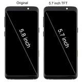 For Samsung Galaxy S9 SM-G960F 5.7 inch TFT LCD Screen Digitizer Full Assembly with Frame, For Samsung Galaxy S9 SM-G960F 5.7 inch (Not Fingerprint)