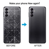 For Samsung Galaxy A04s SM- Back Cover with Camera Lens Cover, For Samsung Galaxy A04s(with Camera Lens Frame)