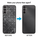 For Samsung Galaxy A14 SM-A145F Back Cover with Camera Lens Cover, For Samsung Galaxy A14(with Camera Lens Frame)