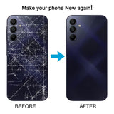 For Samsung Galaxy A15 SM-A155F Back Cover with Camera Lens Cover, For Samsung Galaxy A15