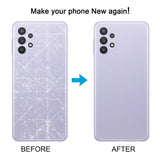 For Samsung Galaxy A32 4G SM-A325F Battery Back Cover with Camera Lens Cover, For Samsung Galaxy A32 4G(with Camera Lens Frame)