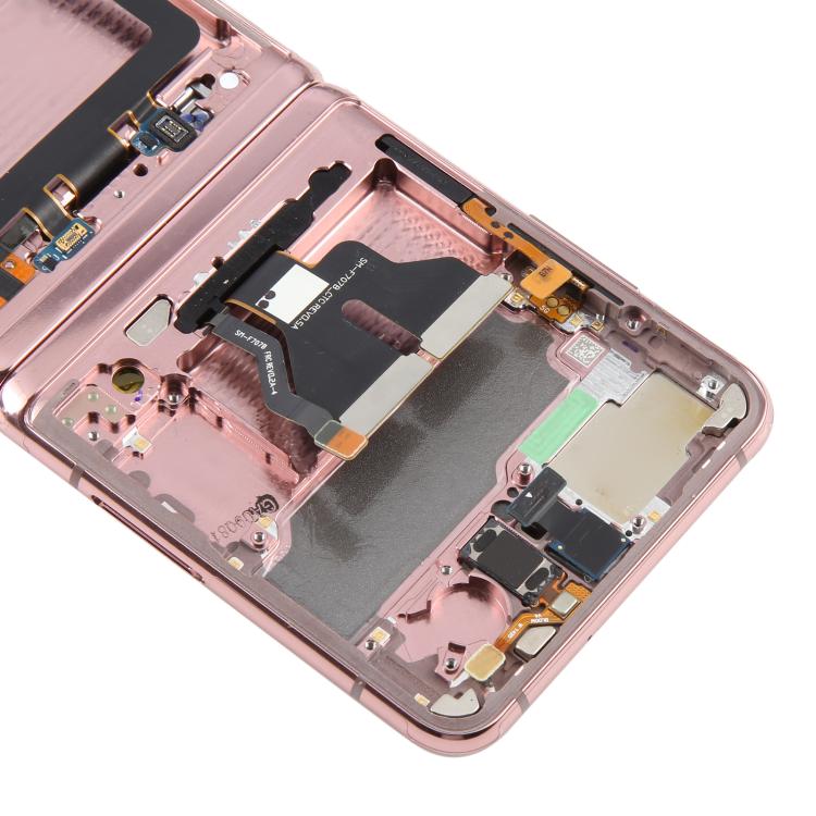 For Samsung Galaxy Z Flip 5G SM-F707 LCD Screen Digitizer Full Assembly with Frame, For Samsung Galaxy Z Flip 5G
