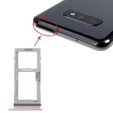 For Galaxy S10+ / S10 / S10e SIM Card Tray + SIM Card Tray / Micro SD Card Tray, For Samsung Galaxy S10+(Double), For Galaxy S10+(Double  SIM), For Samsung Galaxy S10+(Dual), For Galaxy S10+(2 SIM), For Galaxy S10+(Double SIM)