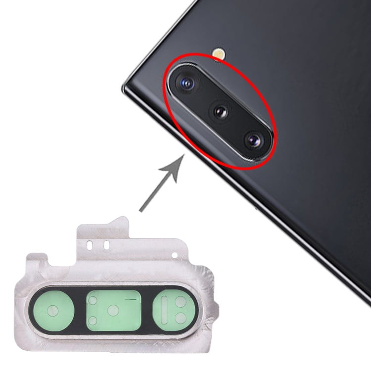 For Galaxy Note 10 10pcs Camera Lens Cover, For Galaxy Note 10, For Galaxy Note 10 (Black)