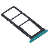 SIM Card Tray + SIM Card Tray + Micro SD Card Tray for Huawei Y7p, For Huawei Y7p