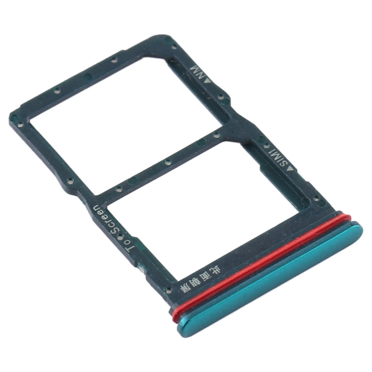 SIM Card Tray + NM Card Tray for Huawei P40 Lite 5G, For Huawei P40 Lite 5G