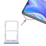 SIM Card Tray + NM Card Tray for Huawei Y8p, For Huawei Y8p