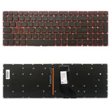 US Version Keyboard with Keyboard Backlight for Acer Nitro 5 AN515-51 N17c1 AN515-52 AN515-53, For Acer Nitro 5 AN515-51(with Backlight)