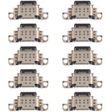 For Samsung Galaxy A52 SM-A525F SM-A525/DS 10pcs Charging Port Connector, For Samsung Galaxy A52