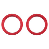 2 PCS Rear Camera Glass Lens Metal Outside Protector Hoop Ring for iPhone 13, For iPhone 13, For iPhone 13 (Outside)