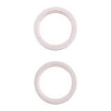 2 PCS Rear Camera Glass Lens Metal Outside Protector Hoop Ring for iPhone 13, For iPhone 13, For iPhone 13 (Outside)