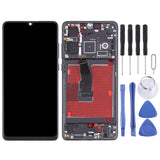 LCD Screen and Digitizer Full Assembly With Frame for Huawei P30, For Huawei P30, For Huawei P30 (Breathing Crystal)