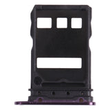 SIM Card Tray + NM Card Tray for Huawei Mate 30E Pro 5G, For Huawei Mate 30E Pro 5G(Dark Purple), For Huawei Mate 30E Pro 5G