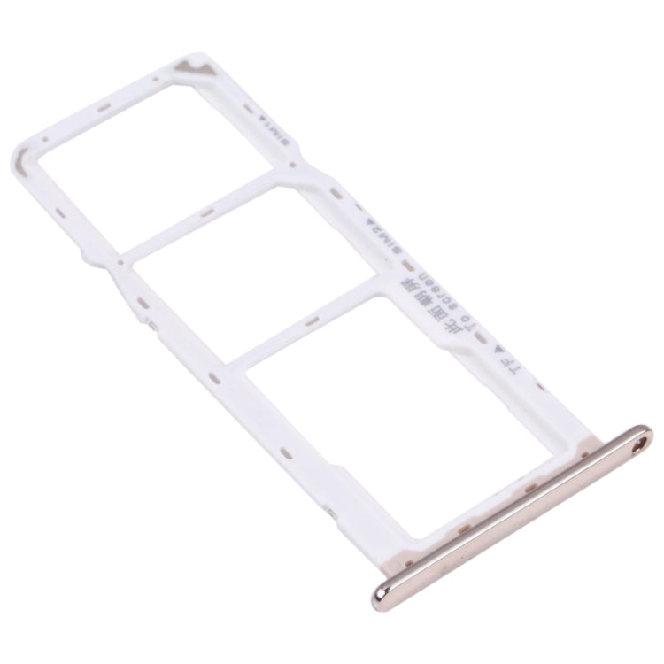 SIM Card Tray + SIM Card Tray + Micro SD Card Tray for Huawei Enjoy 8e, For Huawei Enjoy 8e