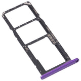 SIM Card Tray + SIM Card Tray / Micro SD Card Tray for Huawei Enjoy 20e, For Huawei Enjoy 20e
