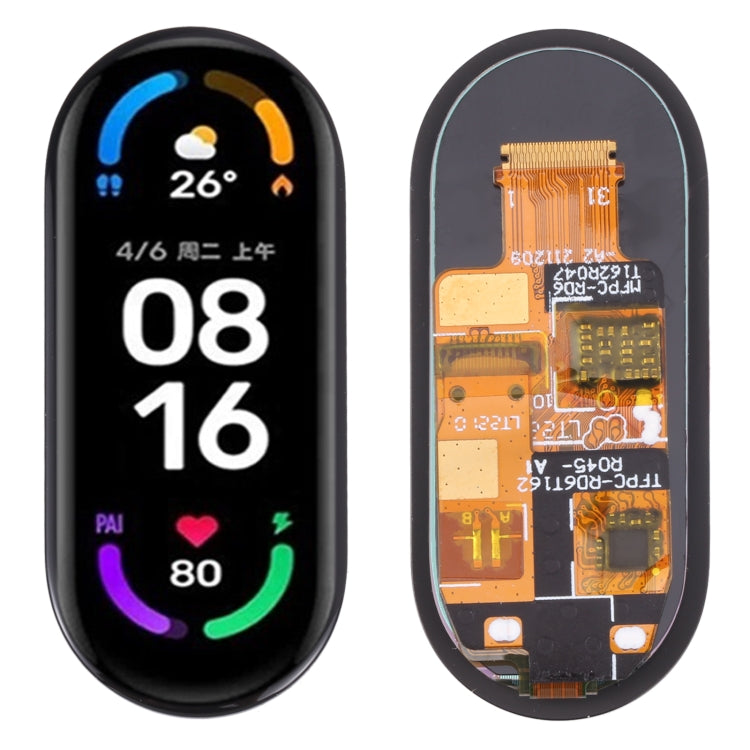 Original LCD Screen and Digitizer Full Assembly For Xiaomi Mi Band 7, For Xiaomi Mi Band 7(Original)