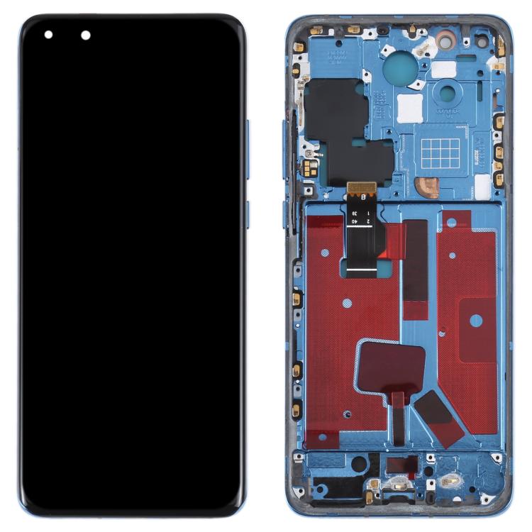 Original LCD Screen For Huawei P40 Pro Digitizer Full Assembly with Frame, For Huawei P40 Pro